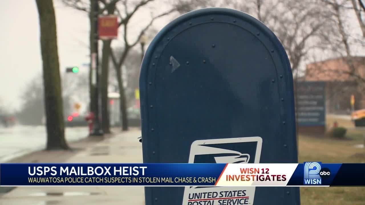 Thieves target blue USPS mailbox in Wauwatosa YouTube