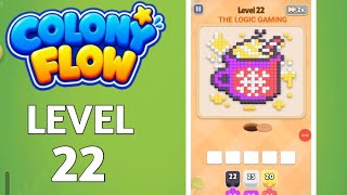 Information Colony Flow Level 22 Walkthrough Solution  Update