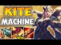AD ON-HIT LEBLANC IS AN UNKILLABLE KITE MACHINE! (HARASS FOR FREE) - League of Legends