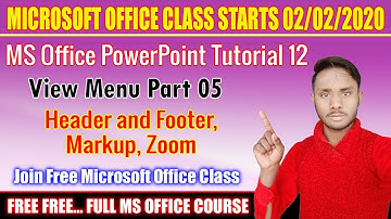 MS powerpoint tutorial 12 || view menu part 5 || in hindi || by dev bind || technical dev