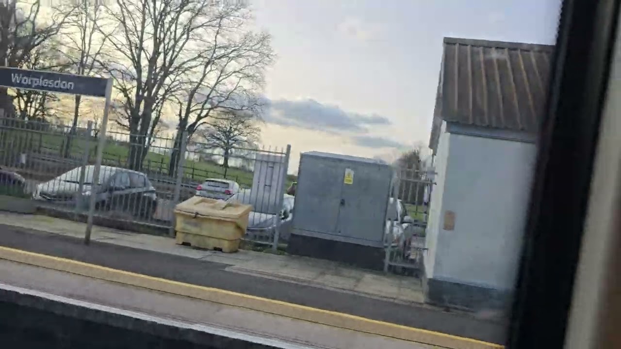 Woking to Guildford by train