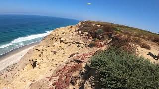 Black Beach Park and Torrey Pines Gliderport  in San Diego California - Black's beach lookout