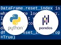 Easily Reset Index in Pandas DataFrame for Cleaner Data π§Ή