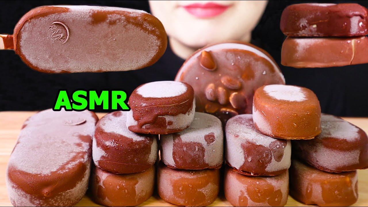 ASMR 초콜릿 아이스크림 티코 매그넘 구구 CHOCOLATE ICE CREAM TICO MAGNUM GOOGOO
