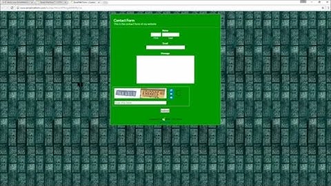 How to create a free Contact Form with EmailMeForm