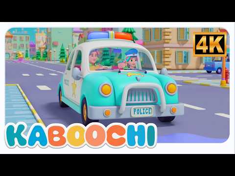 Wheels on the Police Car Nursery Rhymes and Songs for Childrens