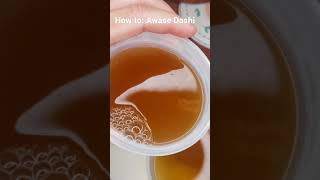 Easy Awase Dashi for authentic Japanese cooking