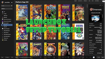Launchbox (GAME FRONTEND) Tutorial/Windows/Consoles/Standalones/Arcade/Covers/Platforms