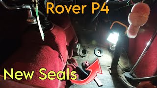 Rover P4 - Replacing Pedal Rubber Seals / Grommets - Brake Master update