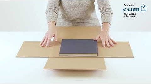 Flat Multi-Depth Box for Versatile Shipping - Cascades E-com