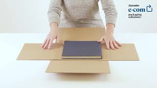 Flat Multi-Depth Box for Versatile Shipping - Cascades E-com