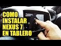 Como instalar una tablet en tu carro // DIY TABLET IN DASH