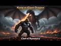 KONG VS GIANT DRAGON | Epic Titan Battle – Who Would Win? | Clash Of Supremacy.
