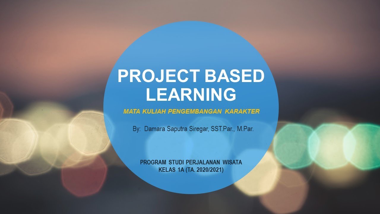 TUTORIAL PROJECT BASED LEARNING - YouTube