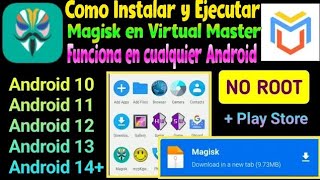 Como Instalar y Ejecutar Magisk en Virtual Master en Cualquier Android || Sin root 2026 🤯