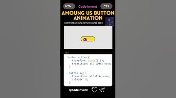 Mind-Blowing Among Us Animation with HTML CSS