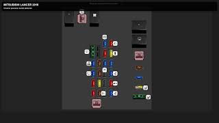 Fuse box location and diagram: mitsubishi lancer 2016 - Schema fusibili Fuse Box Location And Diagram Mitsubishi Lancer 2017 Schema Fusibili