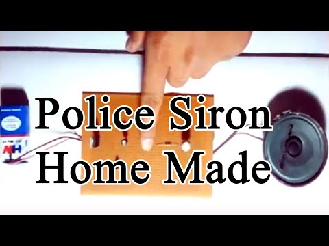 How to make Police siron using musical ic