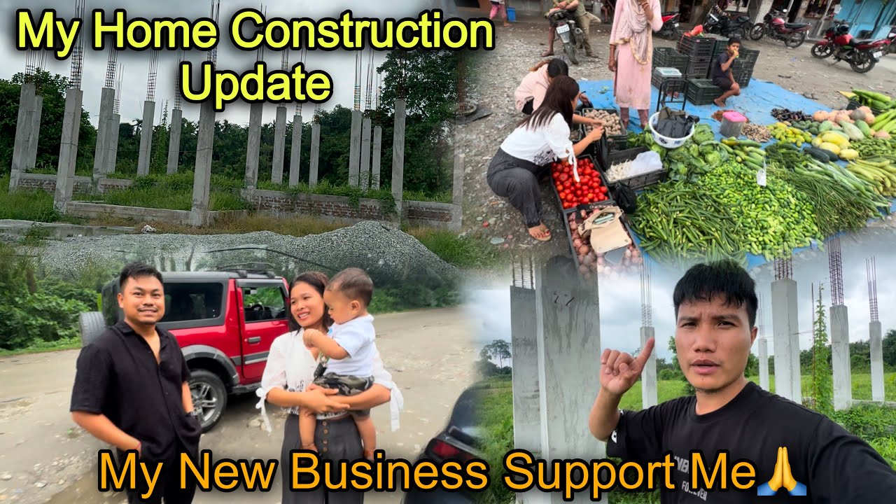 I Started My New Business Please Support Me🙏 || My Home Construction Update || Village Life