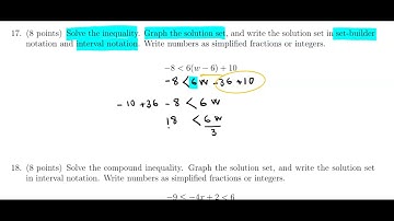 Solving a Linear Inequality