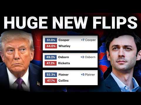 The 2026 Senate Map Based On The LATEST Polls! (NEW FLIPS)