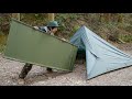 DDタープ 3m×3m ステルス張りにコットは入るのか？