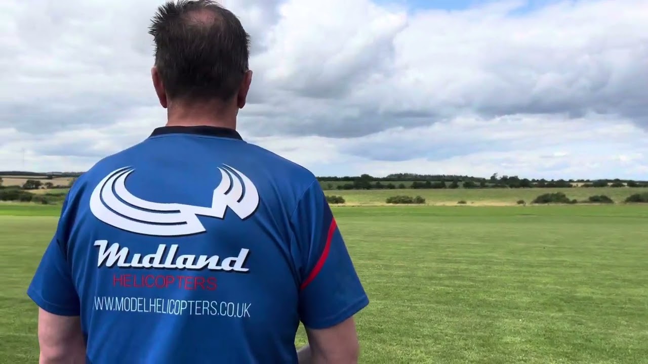 BLADES OVER BUCKMINSTER 2024 - OMPHOBBY M7 - Pilot Rob Turnbull