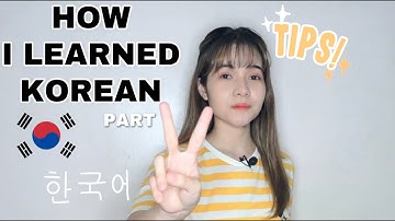 HOW I LEARNED KOREAN (Part 2)