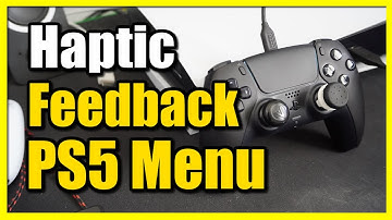 How to Turn On or OFF Haptic Feedback Console Navigation on PS5 Console (Menu Vibration)