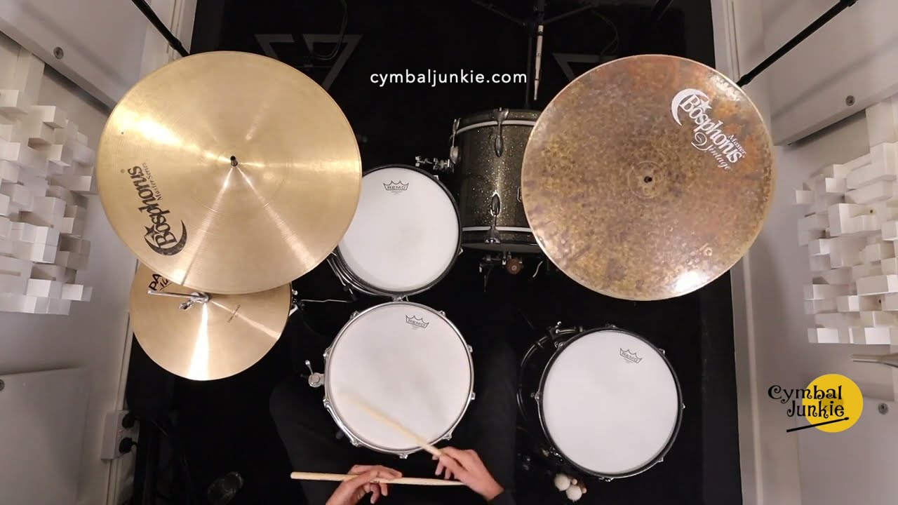 Bosphorus 21" Master Vintage flat ride 1900g   HD 1080p