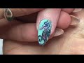 Kerry Benson Nail Artist - Aquatic Themed Artistic Nails