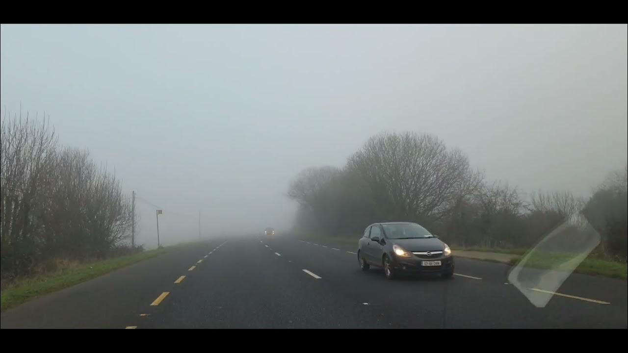 Driving in heavy fog YouTube