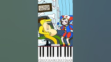 Pregnant Gummigoo (@SkinnyPale) The Amazing Digital Circus Animation - Octave Piano Tutorial