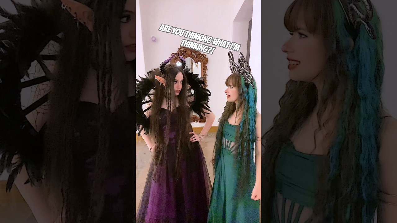 Are you thinking what I'm thinking? | Fantasy Ball w/@nikkihatsunecosplay #shorts #fantasy