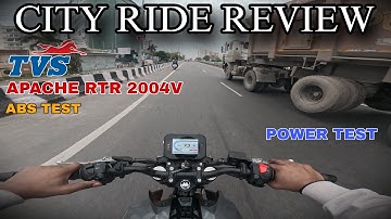 2025 TVS APACHE RTR 200 4V MOST POWERFUL BIKE 200C 3 RIDING MODE CITY HIGHWAY RIDE REVIEW PRICE