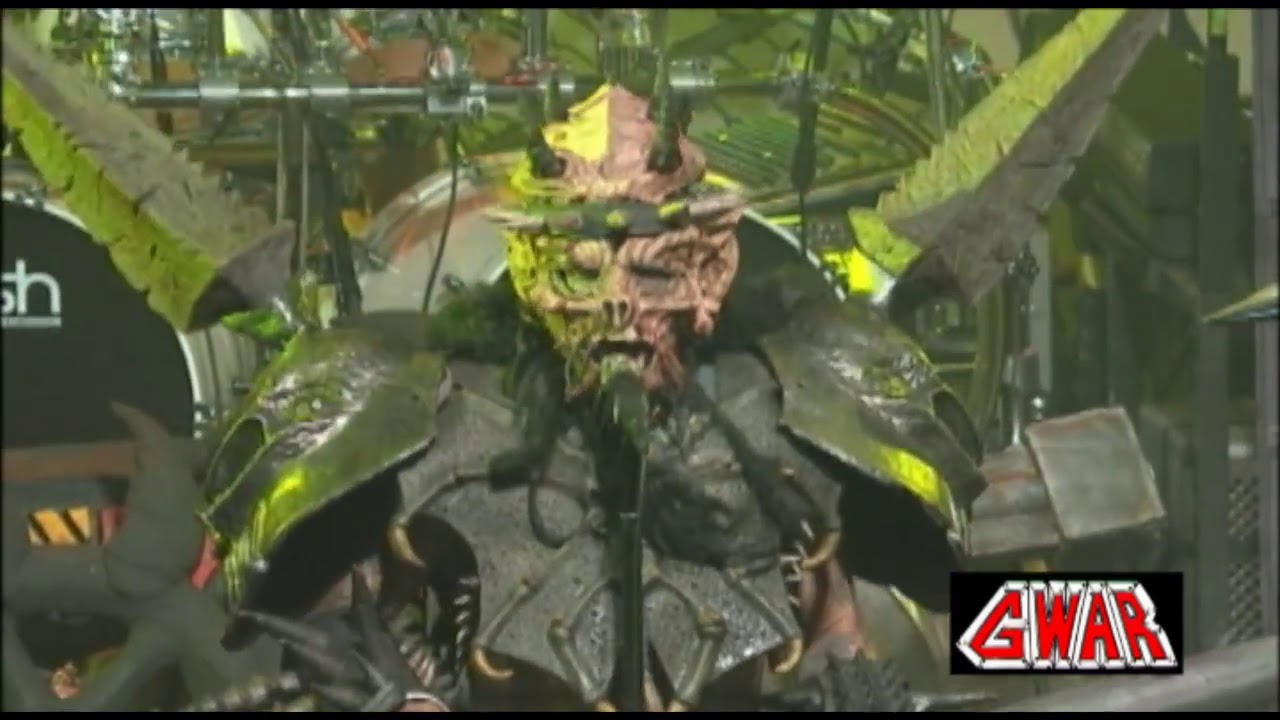 GWAR "BLOODBATH, MADNESS AT THE CORE OF TIME, THEY SWALLOWED THE SUN" DENVER, CO. 2013