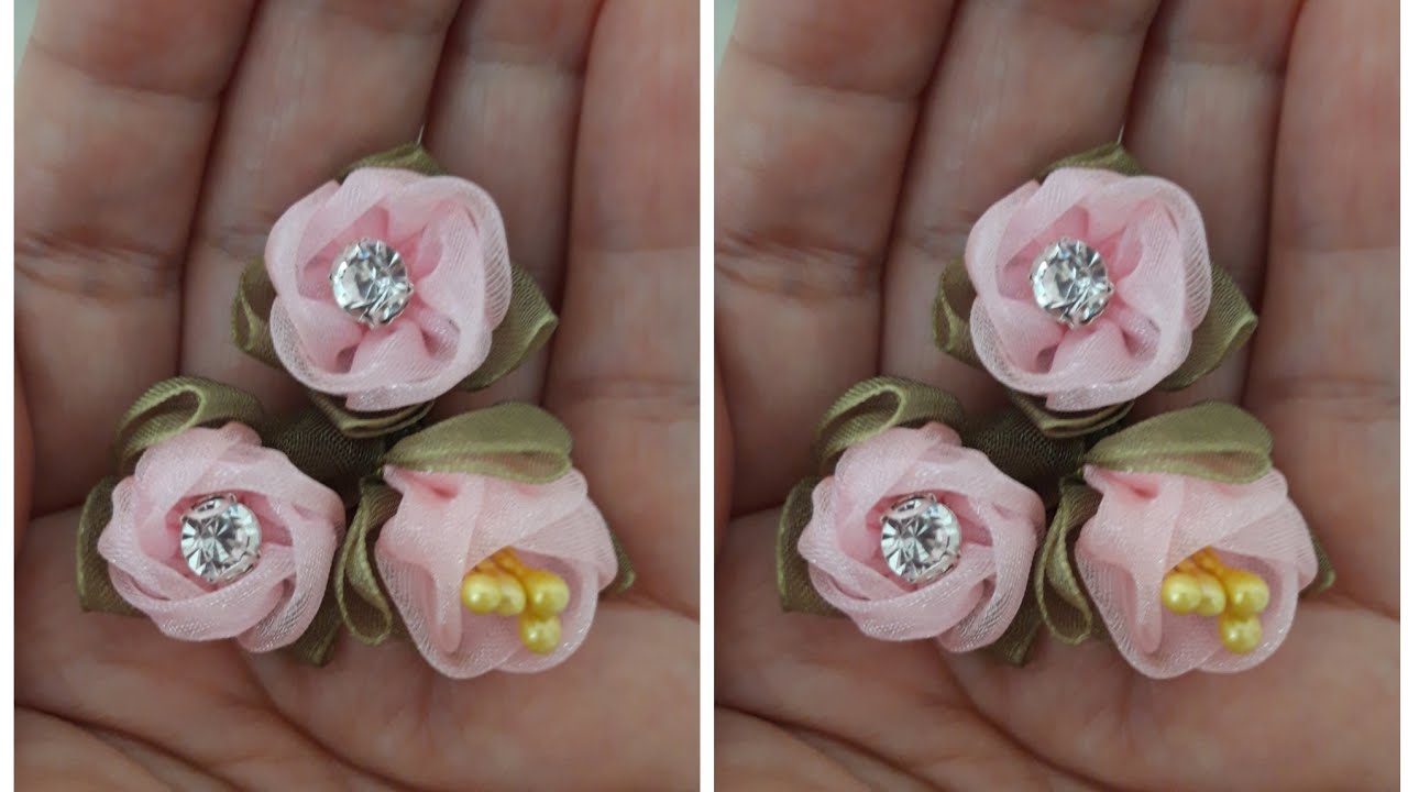 #Özlem#Topal#Organza#Kurdale#Zarf#Gülü#Yazma#Oyası#Motif#Yapımı#