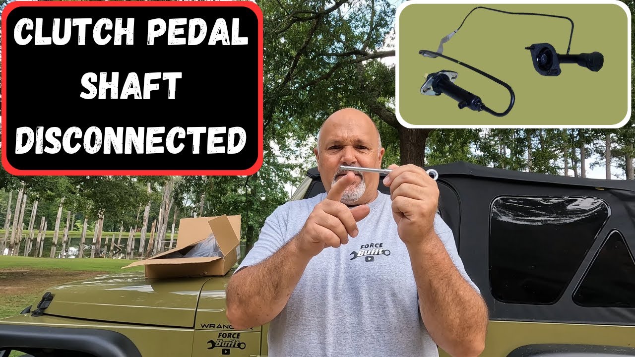Jeep TJ Loose Clutch Pedal(Clutch Master and Slave Cylinder Replacement) YouTube