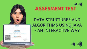 Assessment Test On Data Structures and Algorithms Using Java - An Interactive Way  #assesment