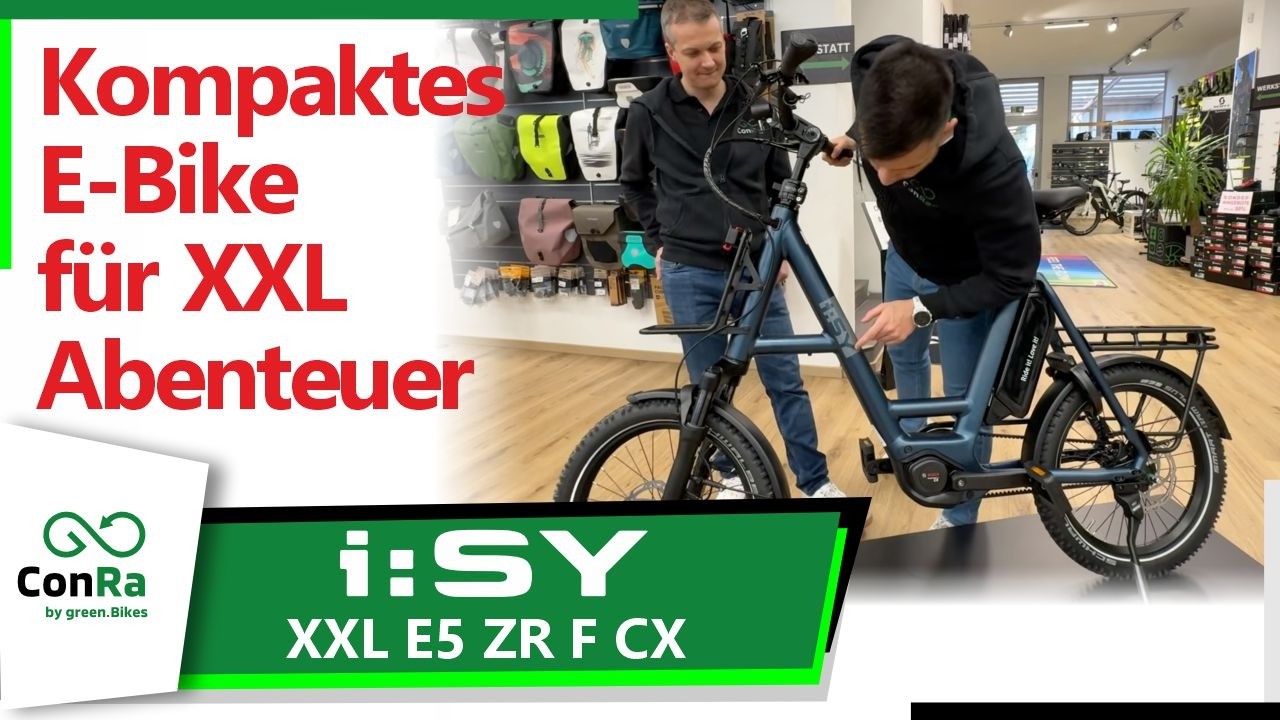 I:SY XXL E5 ZR F CX: kleines Rad ganz Gro
