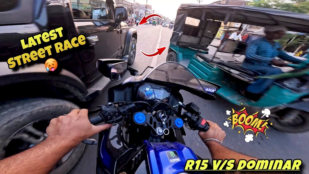 2025 latest Yamaha R15M monster Edition v/s Dominar 400cc | Rakko vlogs