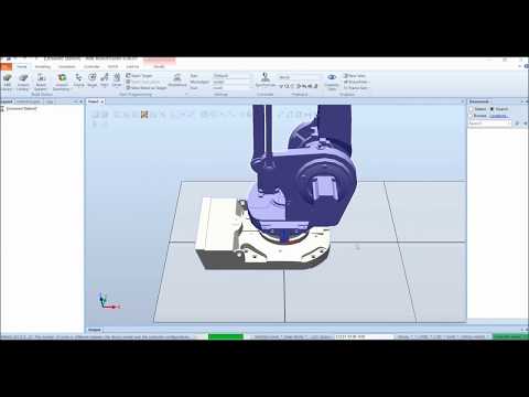 Robot Automation Simulation (Robotic Cell)