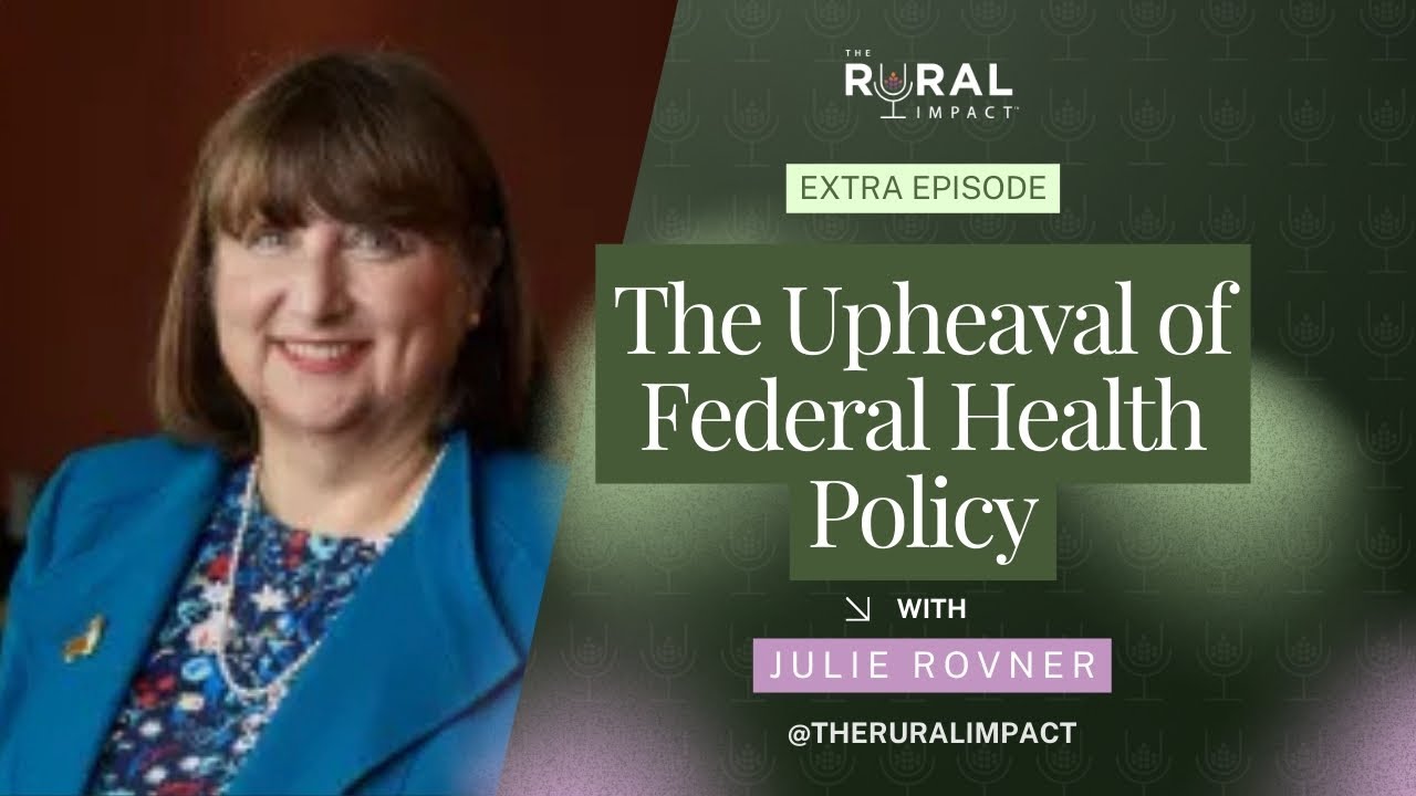 The Upheaval of Federal Health Policy with Julie Rovner - YouTube