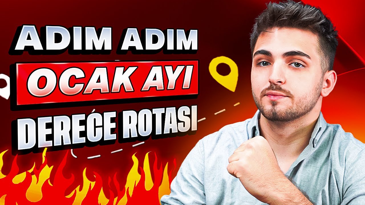 YKS 2025: OCAK 🔥 | Seviye Seviye TYT - AYT Çalışmaları, Günlük Rutin | 