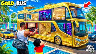 Franklin & Shinchan Finally Purchase Ultra GOLD Bus💰😱 Mos...