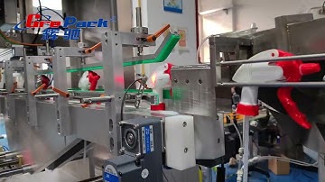 Trigger caps, pump cap car wax bottle automatic 2 head tracking capping machine for US customer