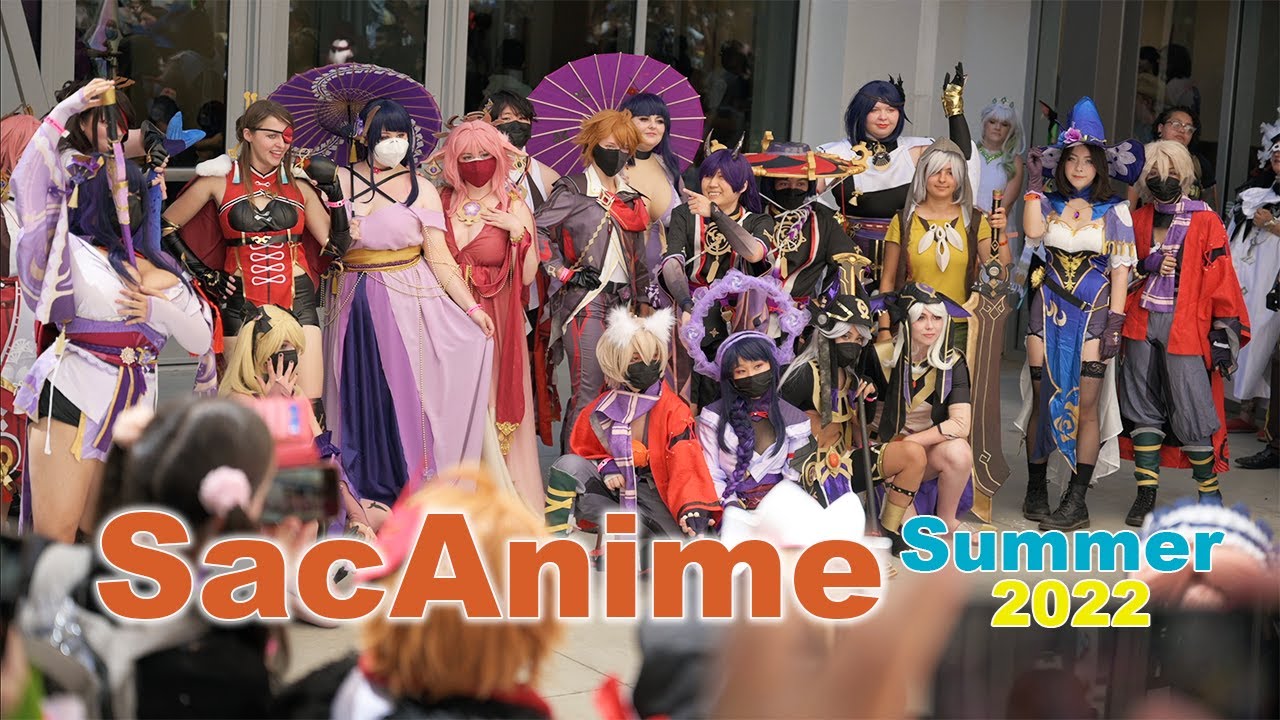 SacAnime Summer 2022 Cosplay Anime Convention YouTube