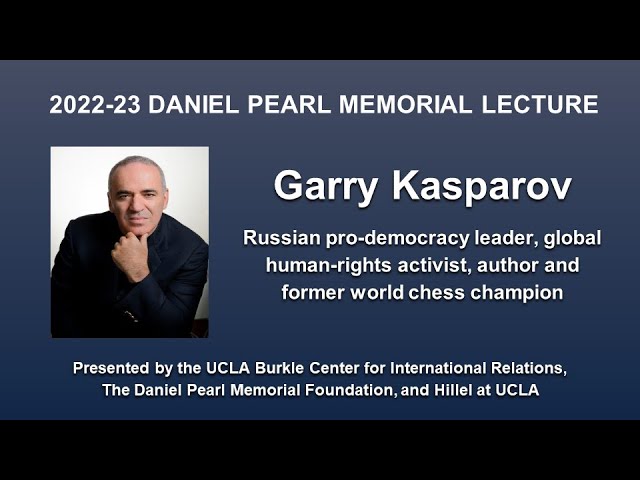 Garry Kasparov Speaker strategic Thinking & Leadership