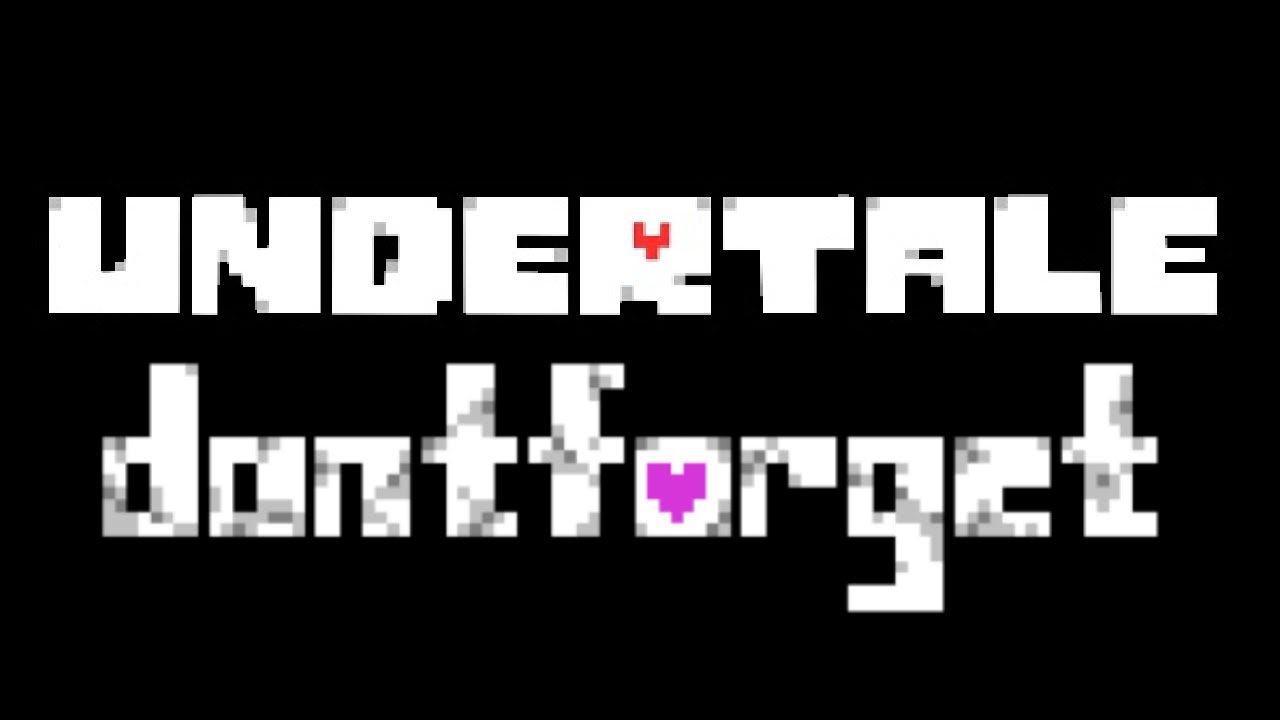 UNDERTALE DON'T FORGET LIVE - YouTube