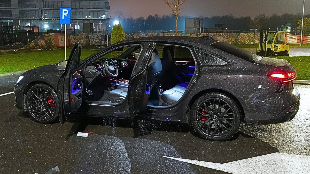 Обзор Audi A6 Sedan 2026 Night Lights